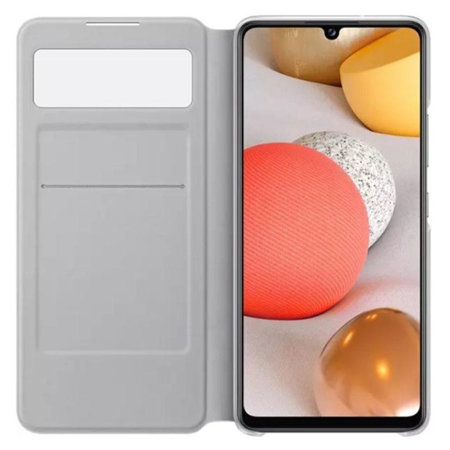 EF-EA426PWE Samsung S-View Pouzdro pro Galaxy A42 5G White
