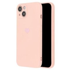 Vennus Silicone Heart Case Samsung Galaxy S22 Pink
