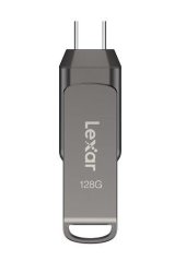 Lexar flash disk 128GB - JumpDrive D400 Dual USB-C & USB-A 3.1 (čtení až 130MB/s)