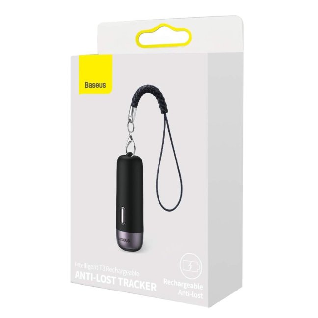 Baseus Home Intelligent T3 Rechargeable anti-lost tracker 80 mAh Black