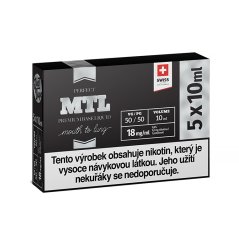 JustVape - MTL - VG50/PG50 - 5x10ml - 18mg