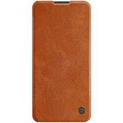 Nillkin Qin Book Pouzdro pro Samsung Galaxy A21 Brown