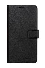 POUZDRO SWISSTEN LIBRO UNI BOOK II L ČERNÁ KOŽENKA (150 x 71 mm)
