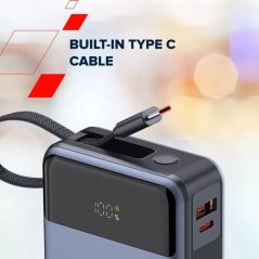 CANYON Power Bank PB-600, 20000mAh PD65W, dark grey