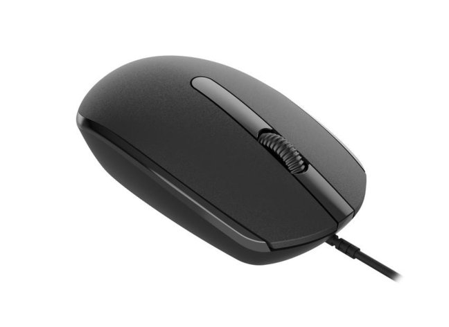 CANYON myš drátová M-10, 3 tlačítka, 1000dpi, černá
