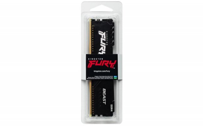 Kingston FURY Beast DDR4 32GB (Kit 2x16GB) 3200MHz 1Gx8 DIMM CL16 černá