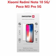 OCHRANNÉ TEMPEROVANÉ SKLO SWISSTEN PRO XIAOMI REDMI NOTE 10 5G/POCO M3 PRO 5G RE 2,5D