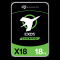 Seagate Exos X18 3,5" - 18TB (server) 7200rpm/SATA/256MB/512e/4kN