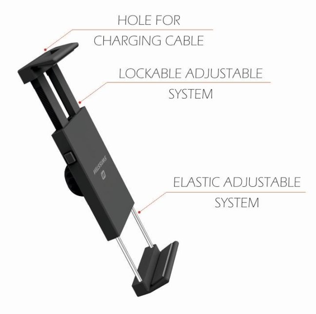 DRŽÁK DO AUTA NA TABLET SWISSTEN S-GRIP T2-OP