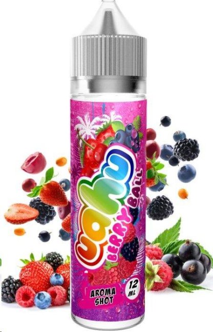 PŘÍCHUŤ UAHU SHAKE AND VAPE 12ML BERRY BALL PŘÍCHUŤ UAHU SHAKE AND VAPE 12ML BERRY BALL