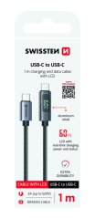 SWISSTEN LCD KABEL USB-C / USB-C 1 M