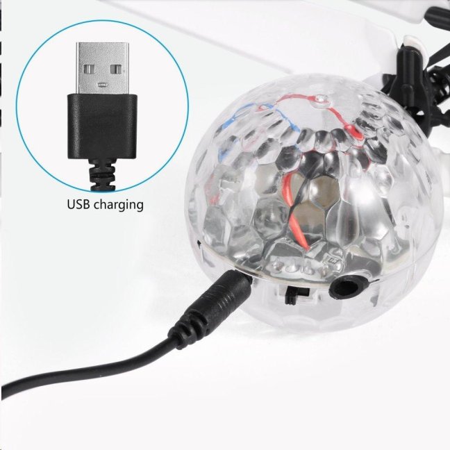 Létající DISCOKOULE s LED osvětlením 8186