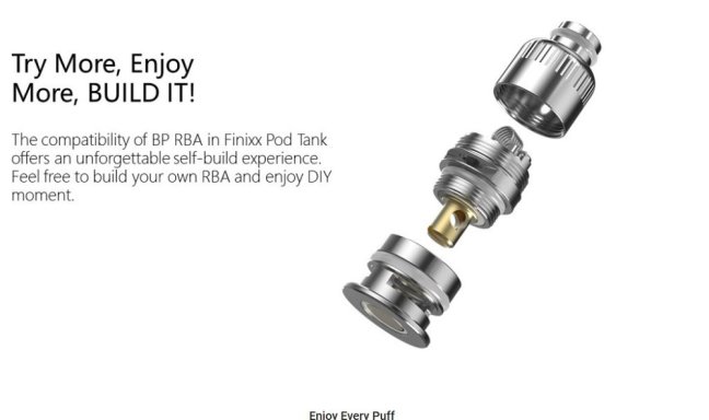 Aspire Finixx - Pod Grip Kit - 80W (Quicksilver)