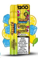 Kurwa Rocket - Jednorázová e-cigareta- 20mg - Exotic Lemonade Ice