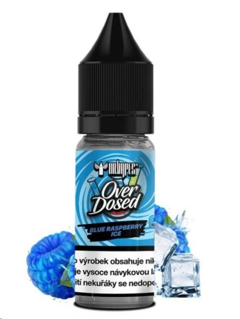E-LIQUID DR.VAPES OVERDOSED - BLUE RASPBERRY ICE (LEDOVÁ MODRÁ MALINA) 20MG