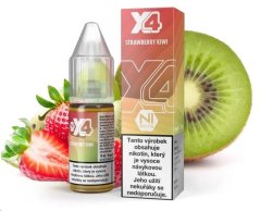 X4 Bar Juice Salt - E-liquid - Strawberry Kiwi (Jahoda a kiwi) - 10mg