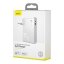 Baseus Adaptér s powerbankou - type C to type C 10000mAh White