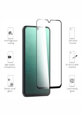 SKLO SWISSTEN FULL GLUE, COLOR FRAME, CASE FRIENDLY PRO XIAOMI REDMI NOTE 14 PRO 5G ČERNÉ