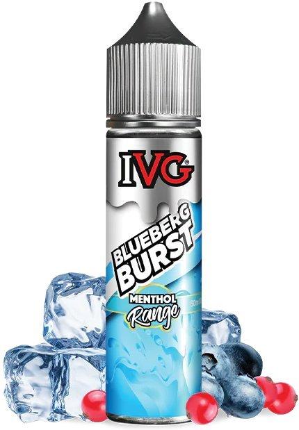 PŘÍCHUŤ IVG SHAKE AND VAPE 18ML BLUEBERG BURST