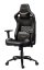 CANYON Herní židle NIGHTFALL, PU kůže, kovový rám, 90-150°, 3D opěrka, plynový zdvih třídy 4, černo-oranžová