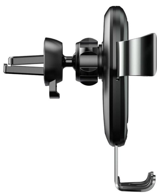 Baseus WXYL-B0A Metal Držák s Bezdrátovým Nabíjením do Ventilace Black