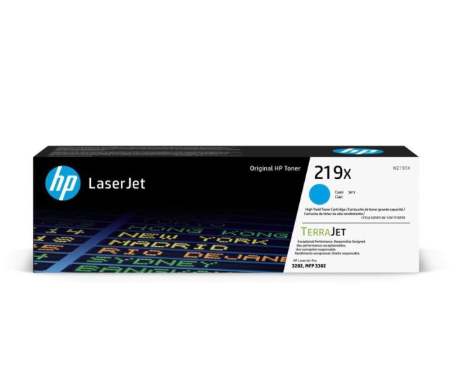 HP Toner 219X LaserJet Cyan