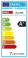 EMOS LED ŽÁROVKA CLASSIC MR16 4,5W GU10 teplá bílá 3ks