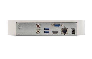 UNIVIEW NVR, 4 PoE (Max 54W) kanálů, H.265, 1x HDD, max 8 MP,