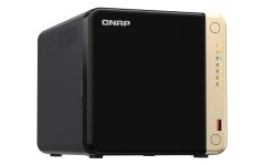 QNAP NAS desktop TS-464-8G (2,9GHz / 4GB RAM / 4x 3.5" SATA / 1xHDMI 2.0 / 2xPCIe / 2x2,5GbE / 2xUSB 2.0 / 2xUSB 3.2)
