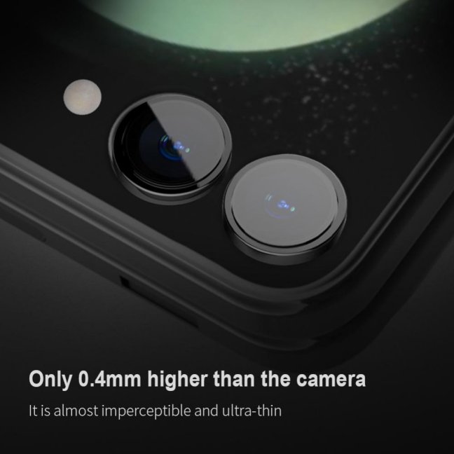 Nillkin CLRFilm Camera Tvrzené Sklo pro Samsung Galaxy Z Flip 5 5G Black
