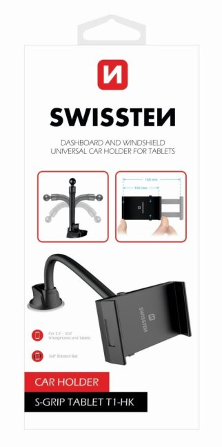 DRŽÁK DO AUTA NA TABLET SWISSTEN S-GRIP T2-MOP