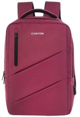 CANYON BPE-5 batoh pro 15.6" ntb, 40 x 30 x 12cm (+6cm), šedý