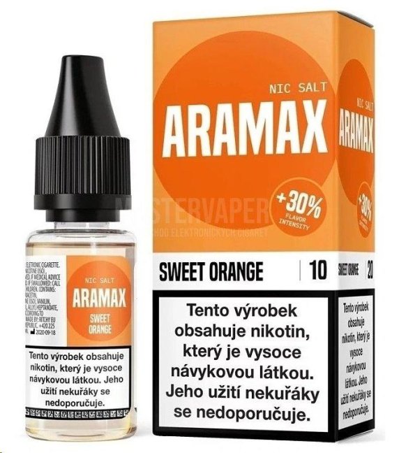 Aramax - Salt e-liquid - Sweet Orange - 10ml - 10mg