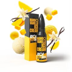Riot BLCK EDTN - S&V - Mango s vanilkovou zmrzlinou - 10ml