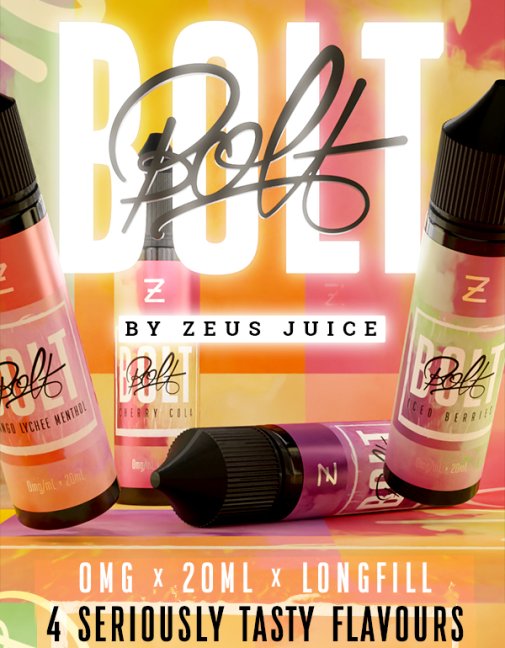Zeus Juice - BOLT - S&V - Bubbly Blackcurrant - 10ml