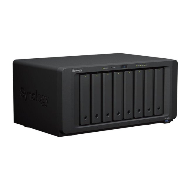 Synology DiskStation DS1823xs+, 6-bay NAS, CPU QC Ryzen V1780 64bit, RAM 8GB, 3x USB 3.2, 2x eSATA,2/1x 1/10GLAN,2x NVM