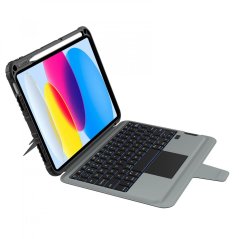 Nillkin Bumper Combo Keyboard Case (Backlit Version) pro iPad 10.9 2022 Black
