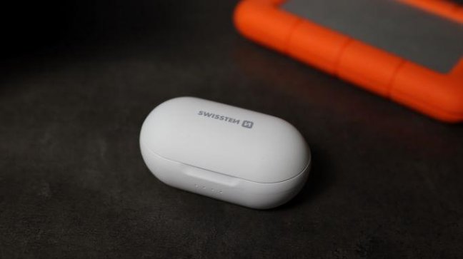 BLUETOOTH TWS SLUCHÁTKA SWISSTEN STONEBUDS BÍLÁ