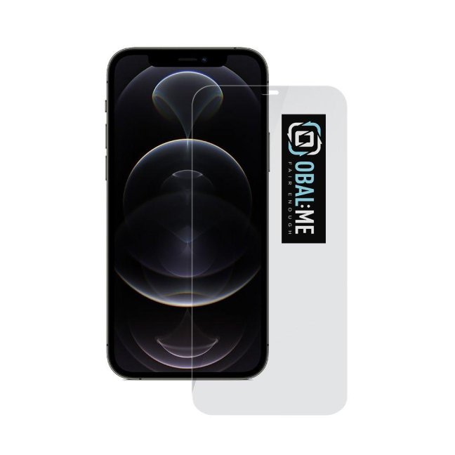 OBAL:ME 2.5D Tvrzené Sklo pro Apple iPhone 12 Pro Max Clear