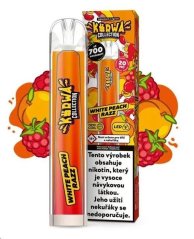KURWA COLLECTION - JEDNORÁZOVÁ E-CIGARETA - 20 MG WHITE PEACH RAZZ