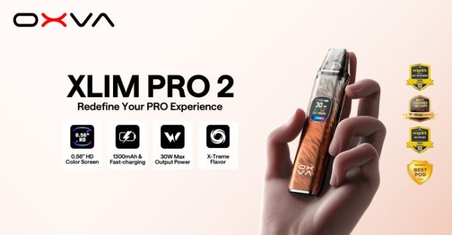 OXVA Xlim Pro 2 elektronická cigareta 1300mAh Jungle Green 1ks