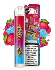 KURWA COLLECTION - JEDNORÁZOVÁ E-CIGARETA - 20 MG LYCHEE RASPBERRY ICE