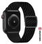 SWISSTEN ŘEMÍNEK PRO APPLE WATCH NYLONOVÝ 38 / 40 / 41 mm ČERNÝ (se sponou)