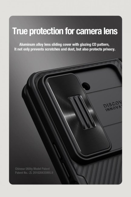 Nillkin CamShield FOLD Slot+Stand Zadní Kryt pro Samsung Galaxy Z Fold 5 Black