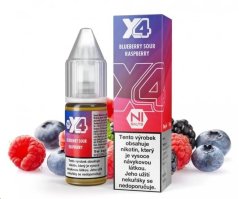 X4 Bar Juice Salt - E-liquid - Blue Sour Raspberry (Borůvka s malinou) - 20mg