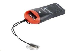 Čtečka karet C-tech UCR-01, USB 2.0 TYPE A, micro SD