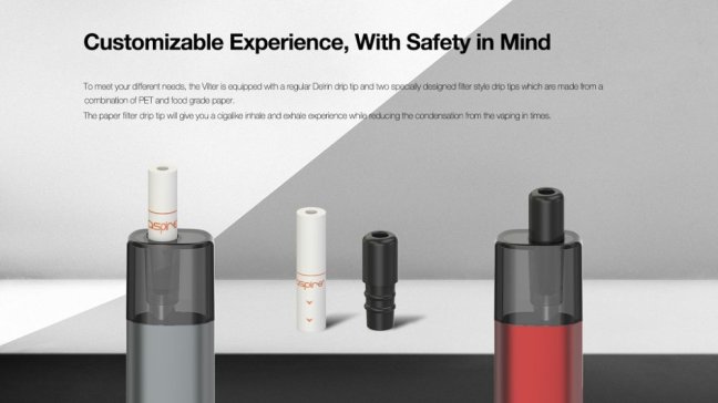 Aspire Vilter - Pod Kit - 450mAh (Champagne)