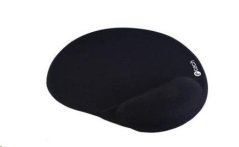 Podložka pod myš gelová C-TECH MPG-03, černá, 240x220mm