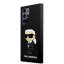 Karl Lagerfeld Liquid Silicone Ikonik NFT Zadní Kryt pro Samsung Galaxy S24 Ultra Black