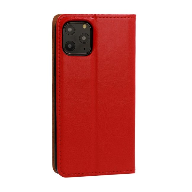 Book Special Case SAM M215 GALAXY M21 RED (genuine Italian leather)